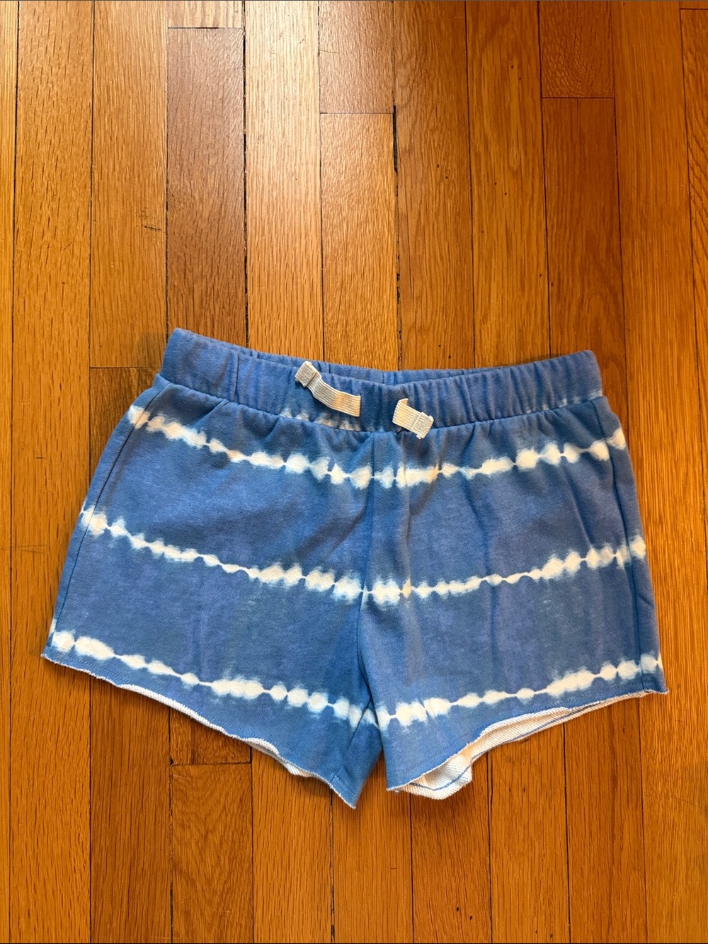 Crewcuts by J Crew Blue Tie-Dye Lounge Shorts NWOT